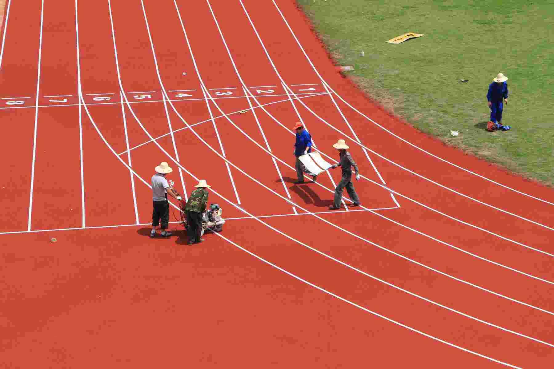 常州塑膠跑道施工