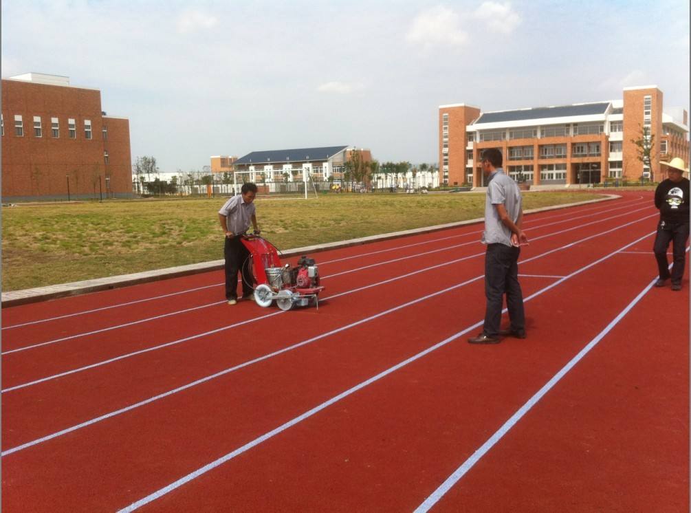 銅山塑膠跑道施工