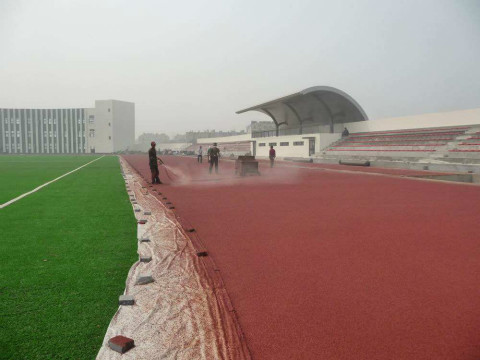 渦陽塑膠跑道施工