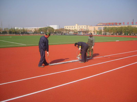 獻(xiàn)縣塑膠跑道施工