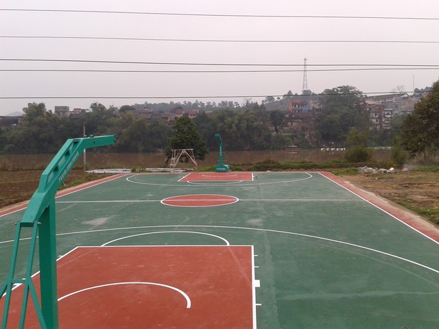 上海塑膠籃球場