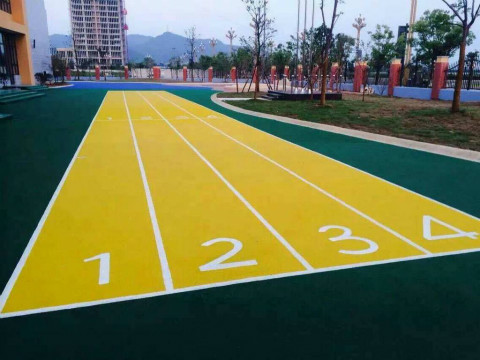 德清幼兒園塑膠跑道