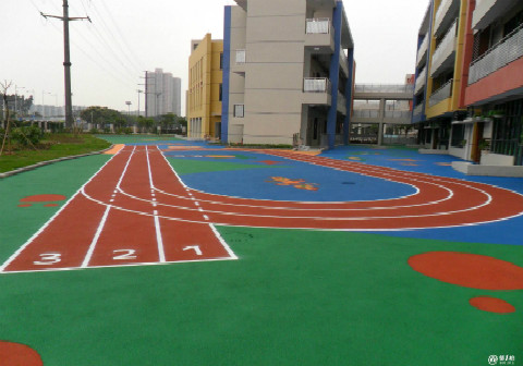 磐安幼兒園塑膠跑道