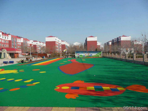 通州區幼兒園塑膠跑道